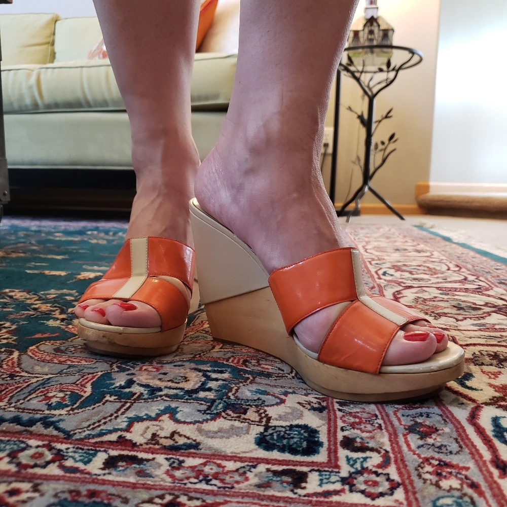Nine West - Jennabel Wedge Sandals, Size US 9.5